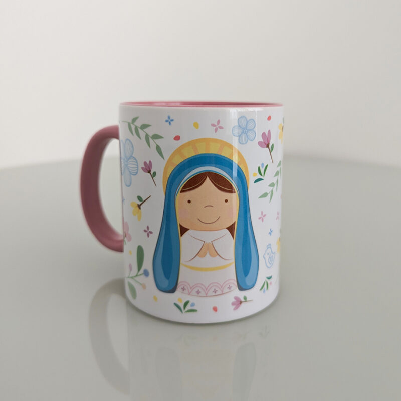 Taza Virgen María