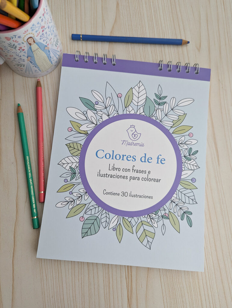 Colores de fe: Libro de Colorear