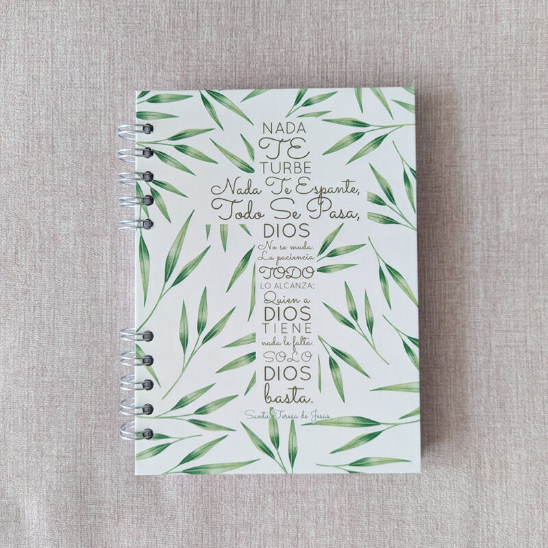 Cuaderno Nada de turbe