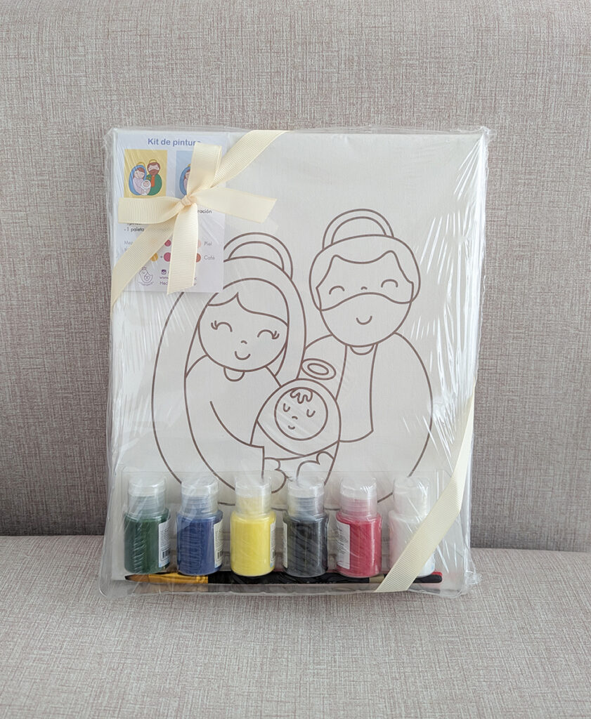 Kit de Pintura Sagrada Familia