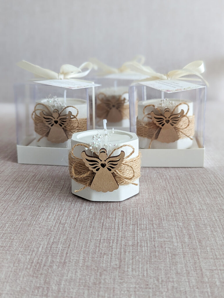 Velas decoradas (12 unidades)