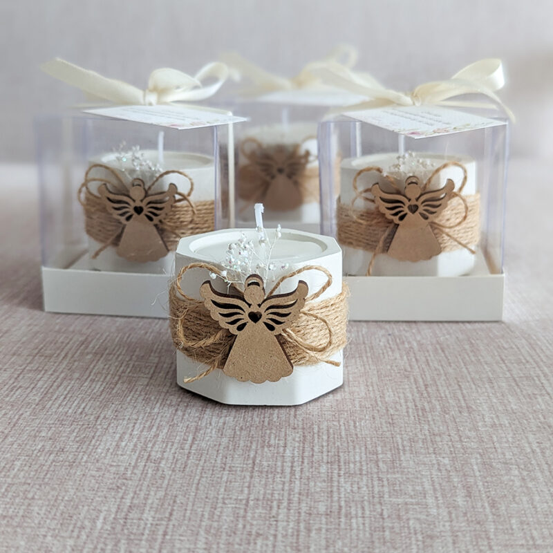 Velas decoradas (12 unidades)